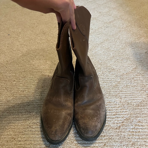 Distressed Engineer Work Boots | men’s size 7 - Picture 3 of 6